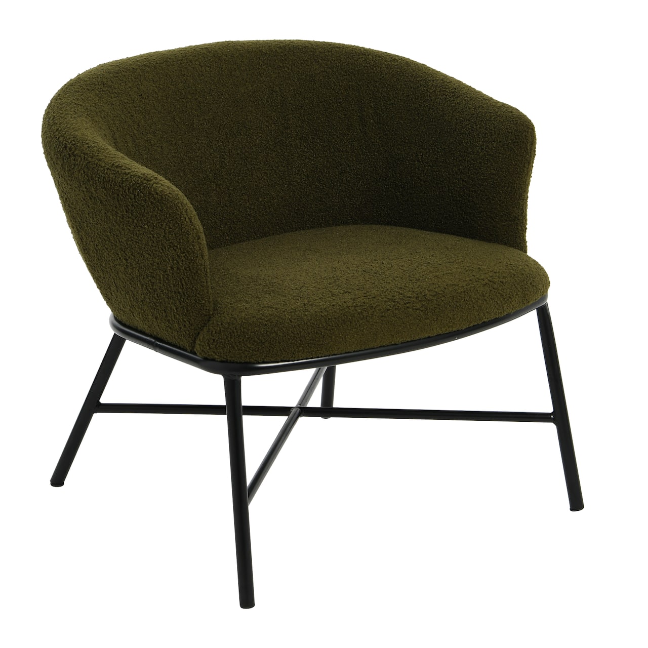 Hello Honey® Bowery Boucle Upholstered Accent Arm Chair